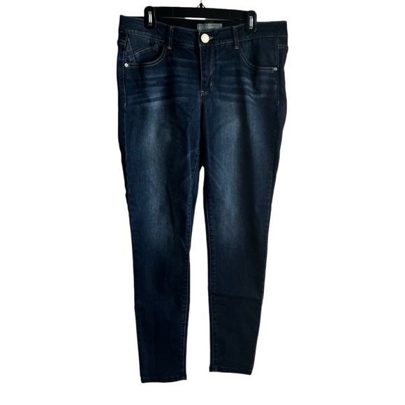 Wit and wisdom blue skinny jeans Size 14W - Picture 2 of 7